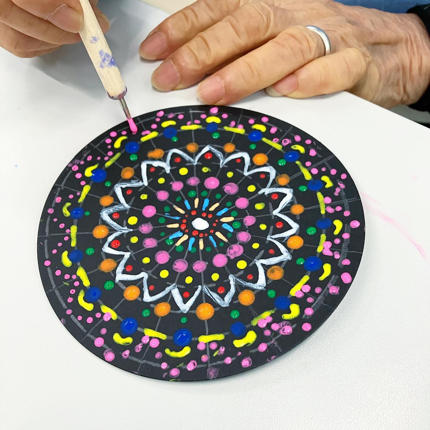 香港彩繪曼陀羅手工班