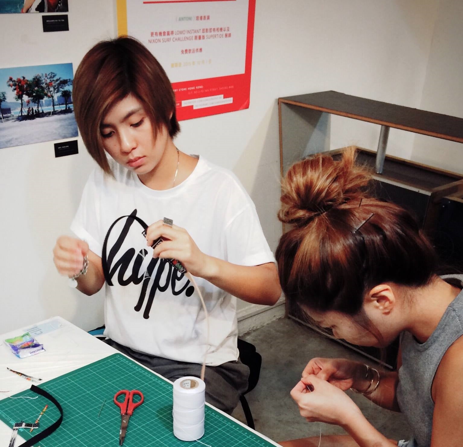 香港涯規劃職業規劃活動: 皮革體驗工作坊