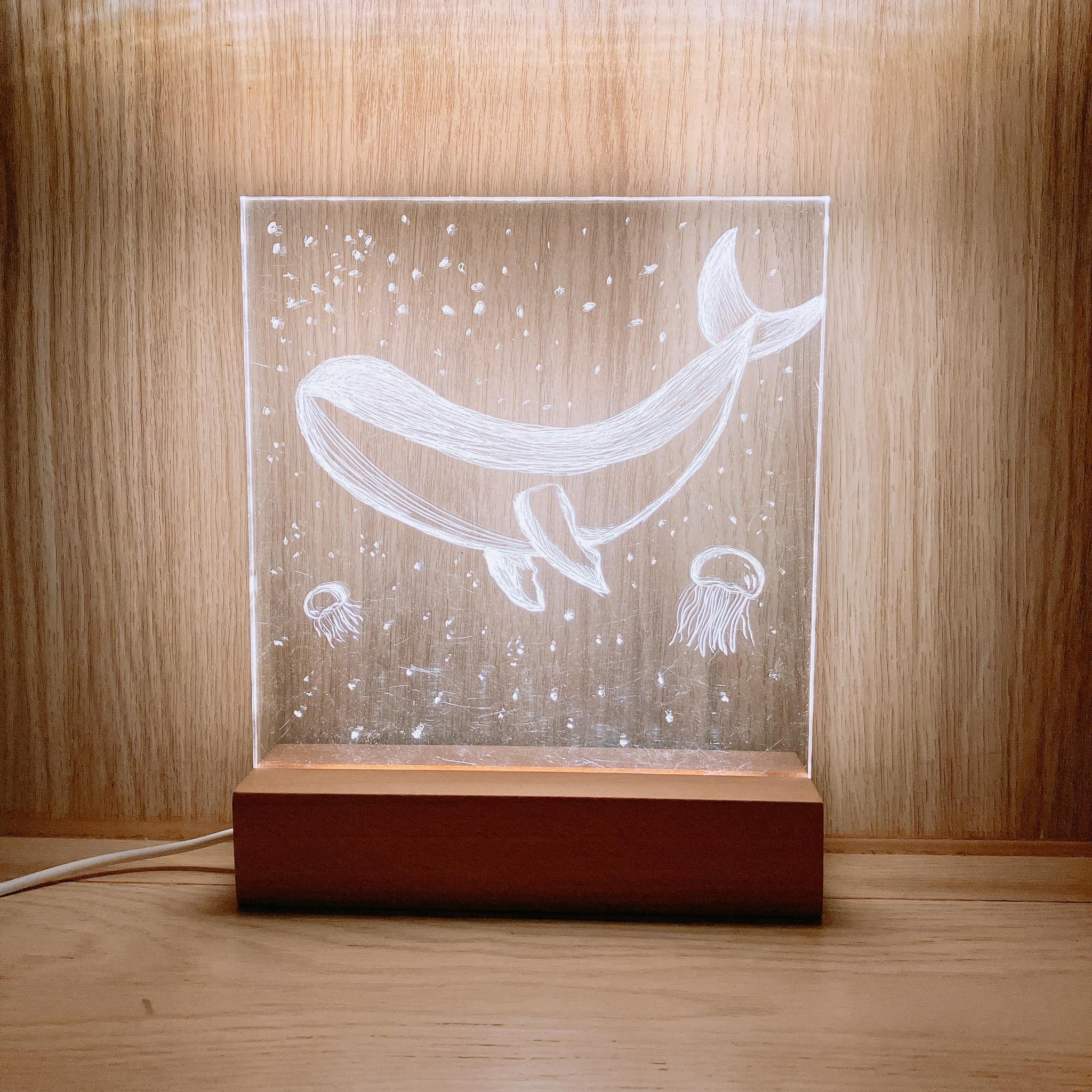 香港壓克力小夜燈手工班