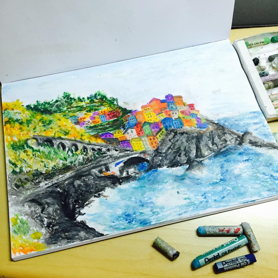 香港油粉彩畫班