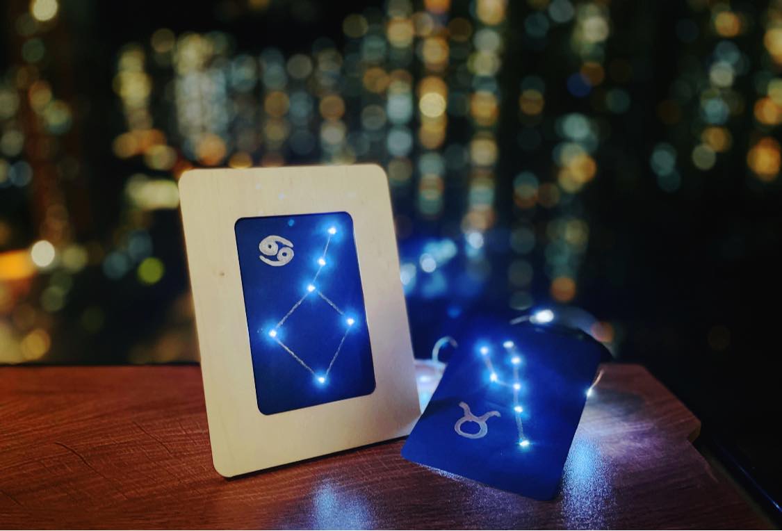 香港星座小夜燈手工班
