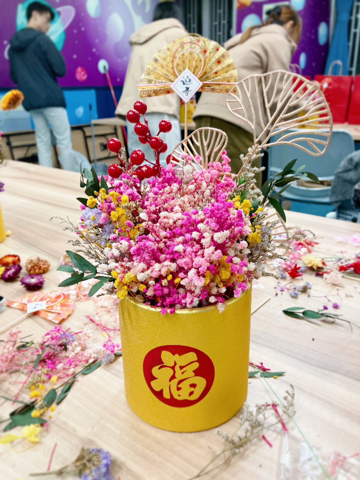 新年乾花插花工作坊