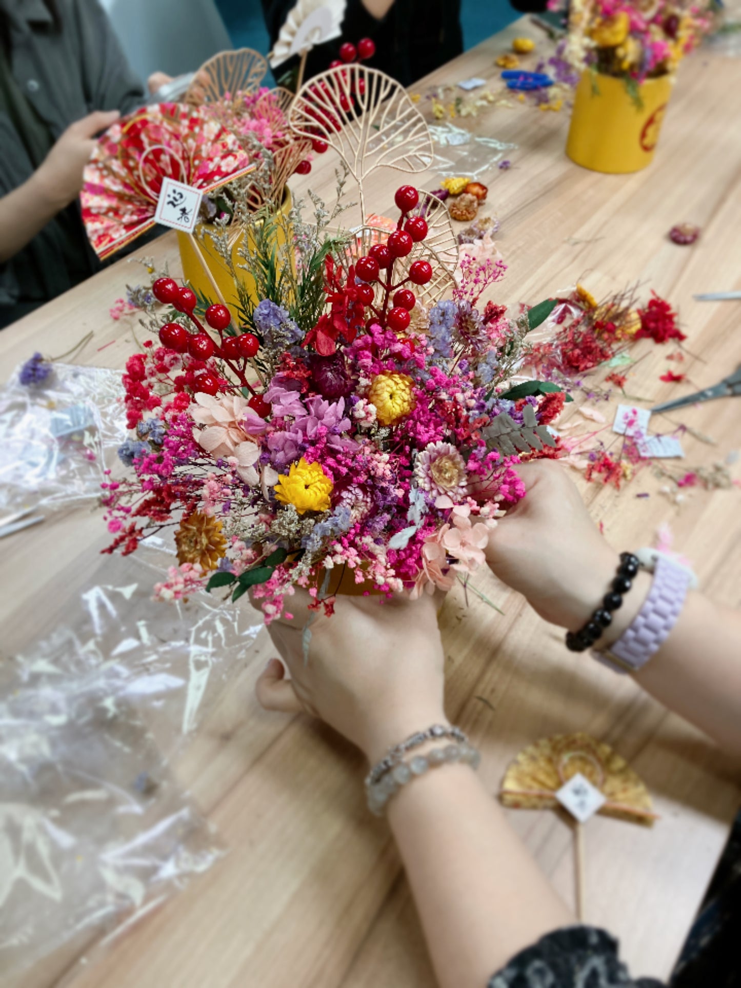 新年乾花插花工作坊