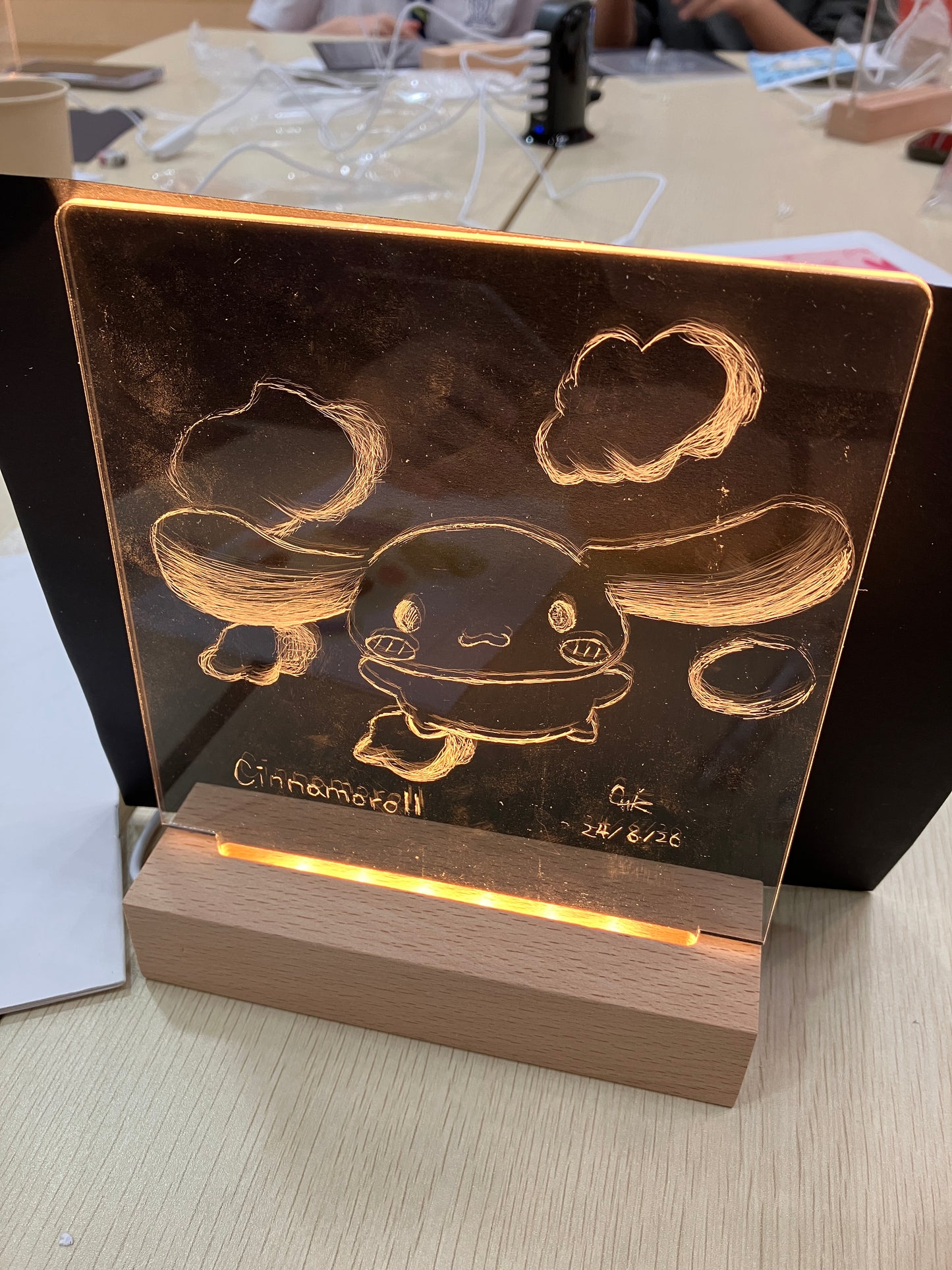壓克力小夜燈工作坊