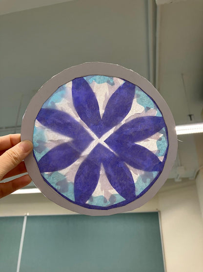 Rose window 剪紙手工班