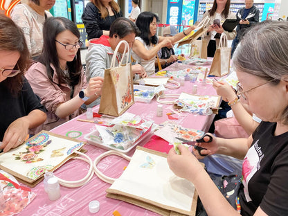 蝶古巴特拼貼布袋工作坊