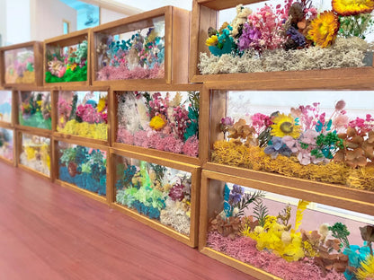 香港乾花框花藝DIY手工班