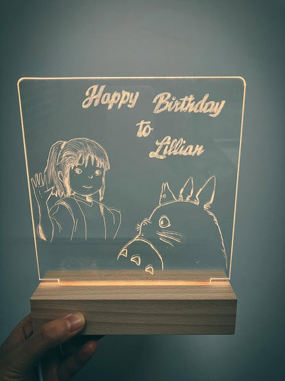 壓克力小夜燈工作坊