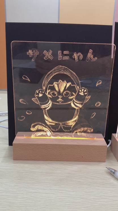 壓克力小夜燈工作坊
