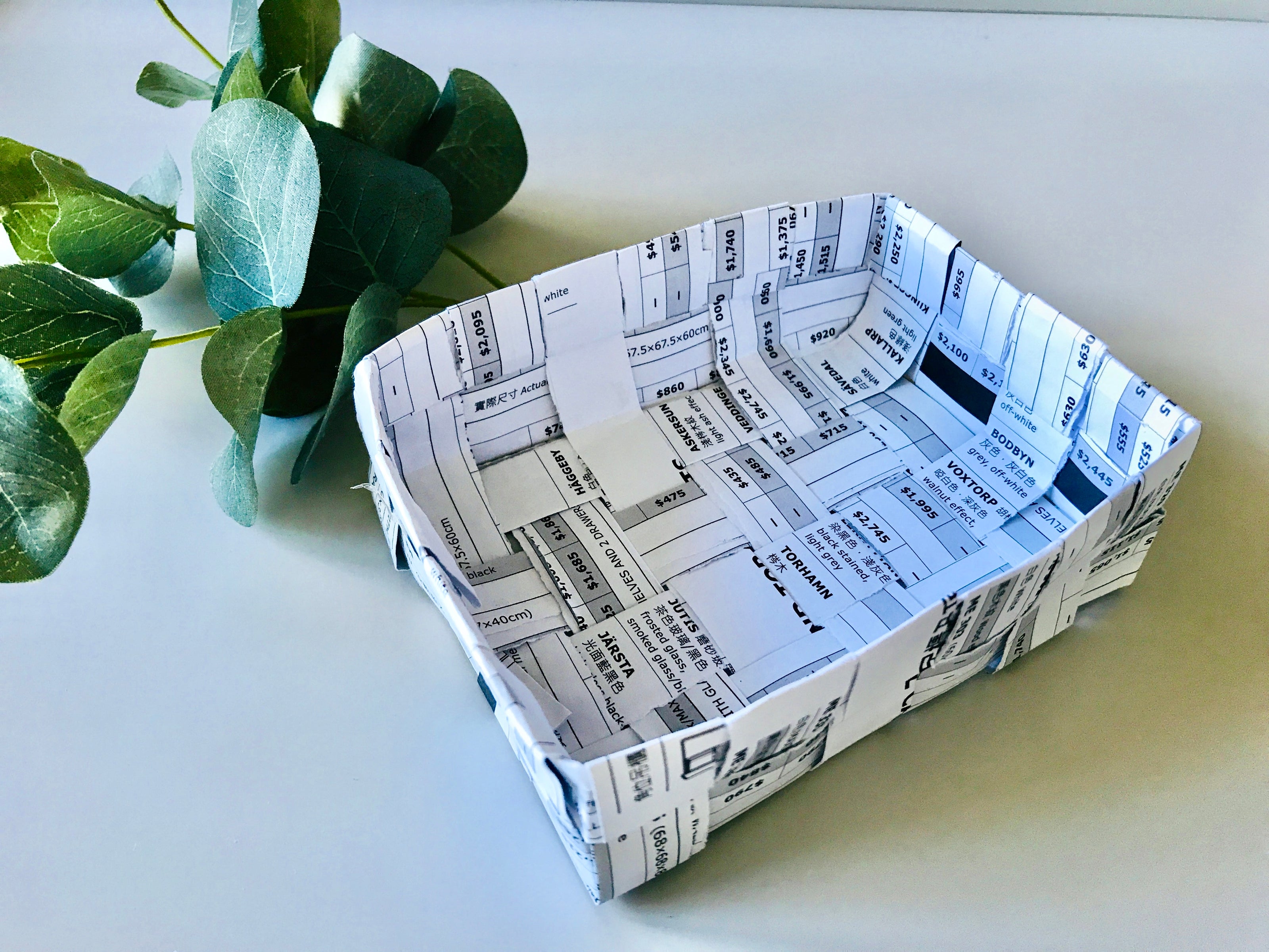 回收廢紙編織手工藝班